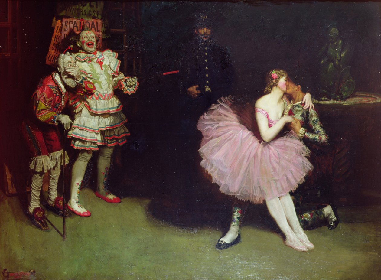 Sånt är livet, 1907 av John Byam Liston Shaw