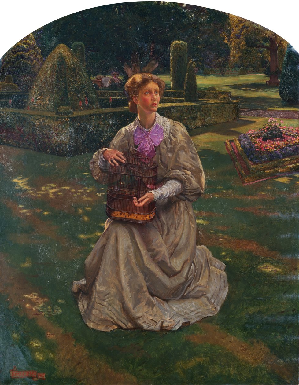 Burfågeln av John Byam Liston Shaw
