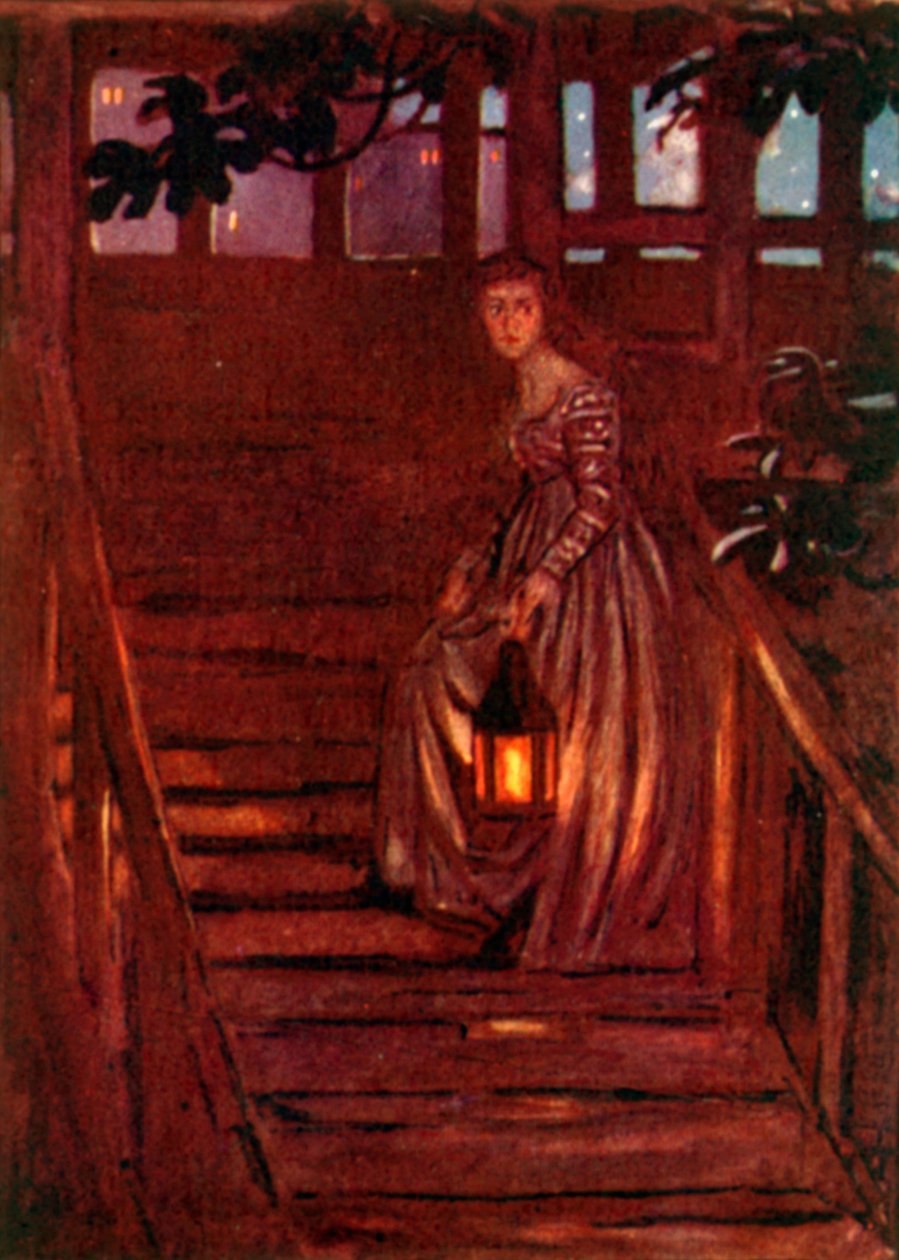 Verdi, Rigoletto (färglitografi) av John Byam Liston Shaw