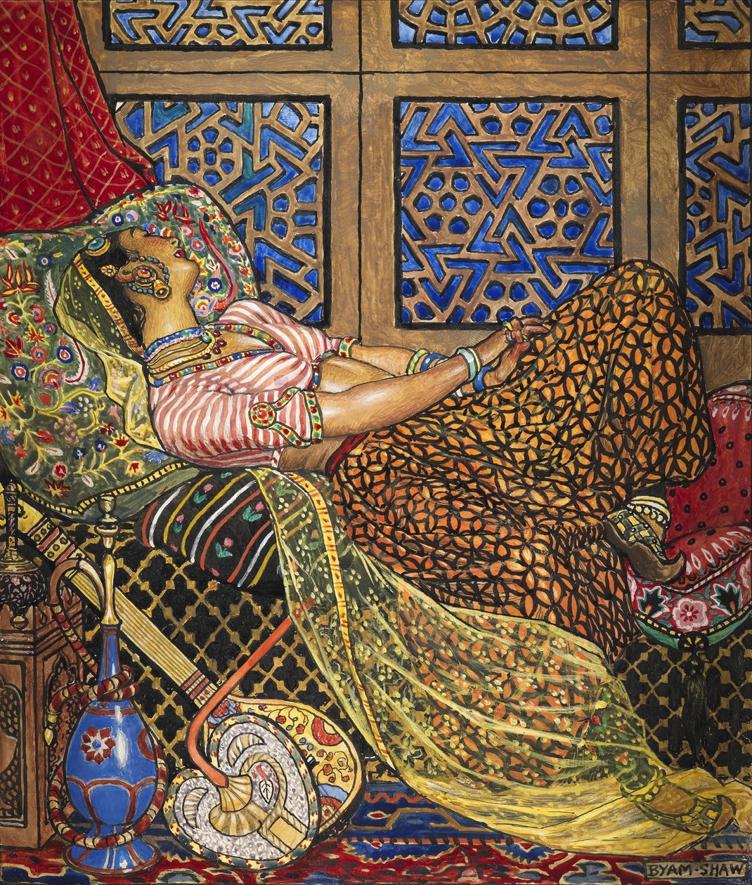 Zira: i fångenskap (wc på papper) av John Byam Liston Shaw