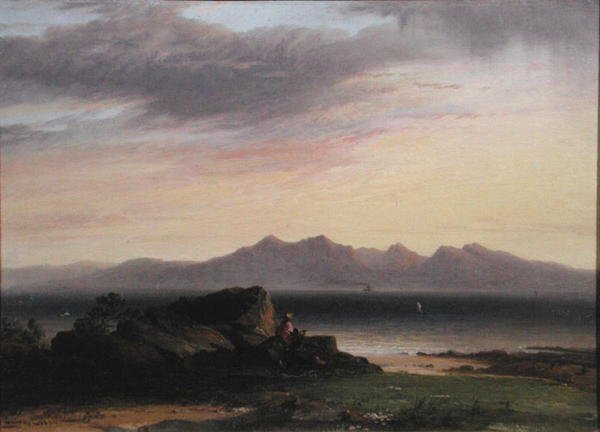 Arran, från Millport, Cumbrae av John Cairns