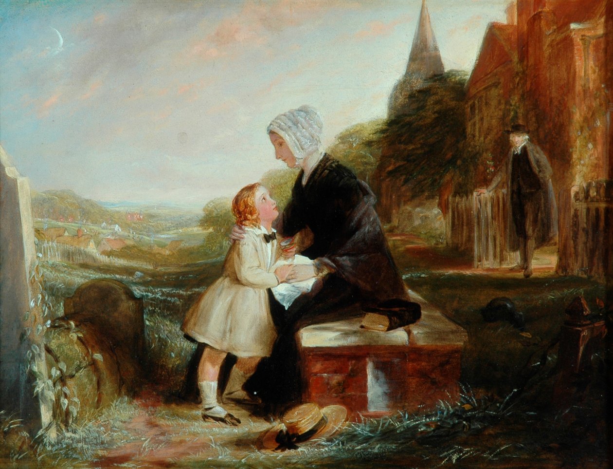Hans fäders grav av John Callcott Horsley