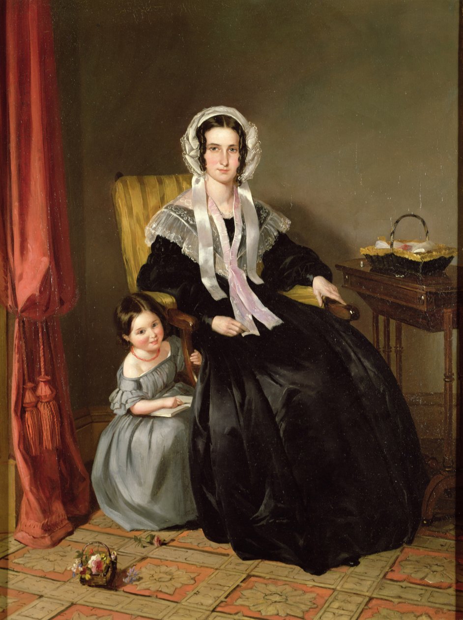 Läxan om läsning av John Callcott Horsley