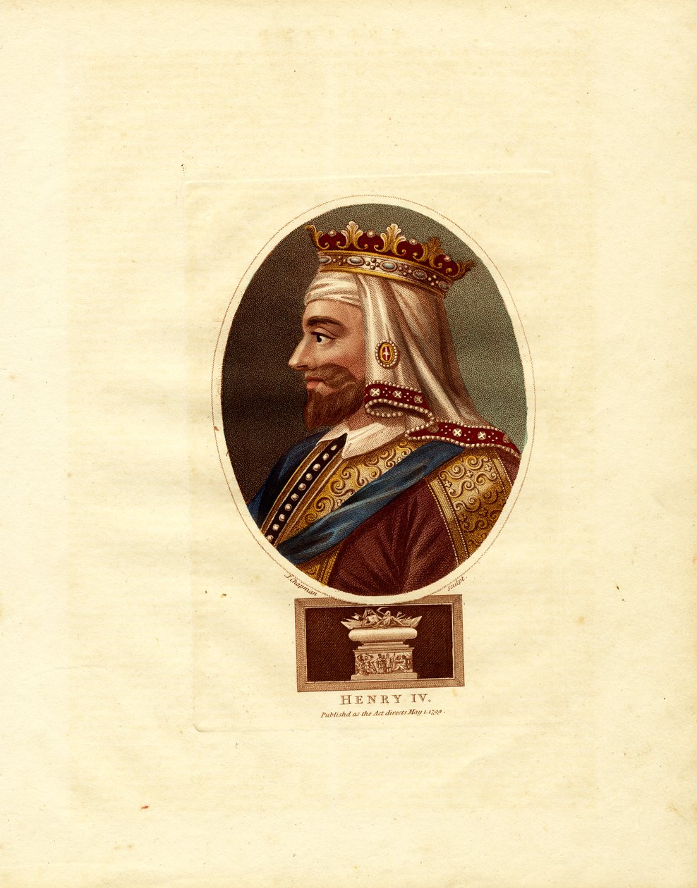 Porträtt av Henrik IV. av John Chapman