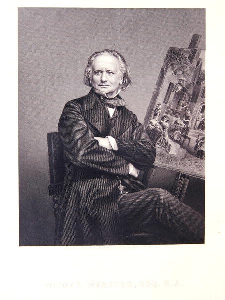 Thomas Webster, från "The Drawing-Room Portrait Gallery of Eminent Personages" av John and Charles (after) Atkins