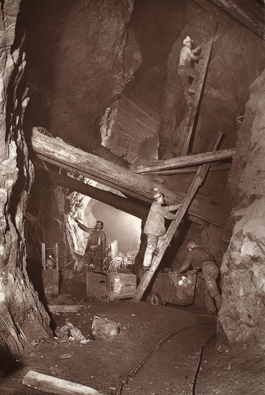 The 180 at East Pool mine, illustration från 
