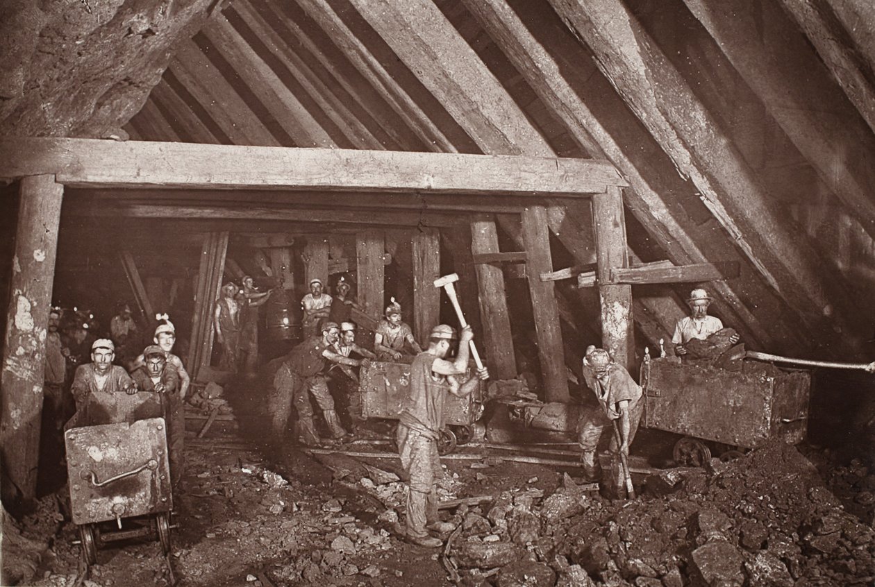 412, Dolcoath-gruvan, illustration från 