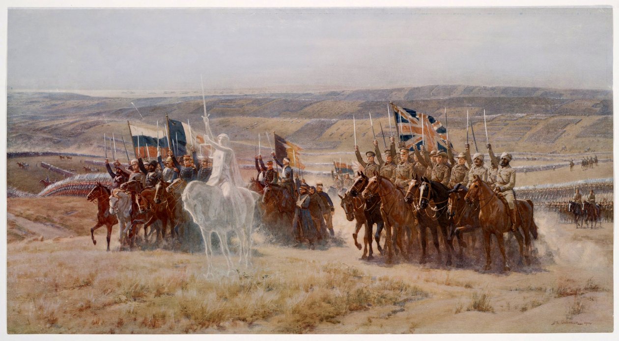 sköt i höjden 1592 av John Charles Dollman