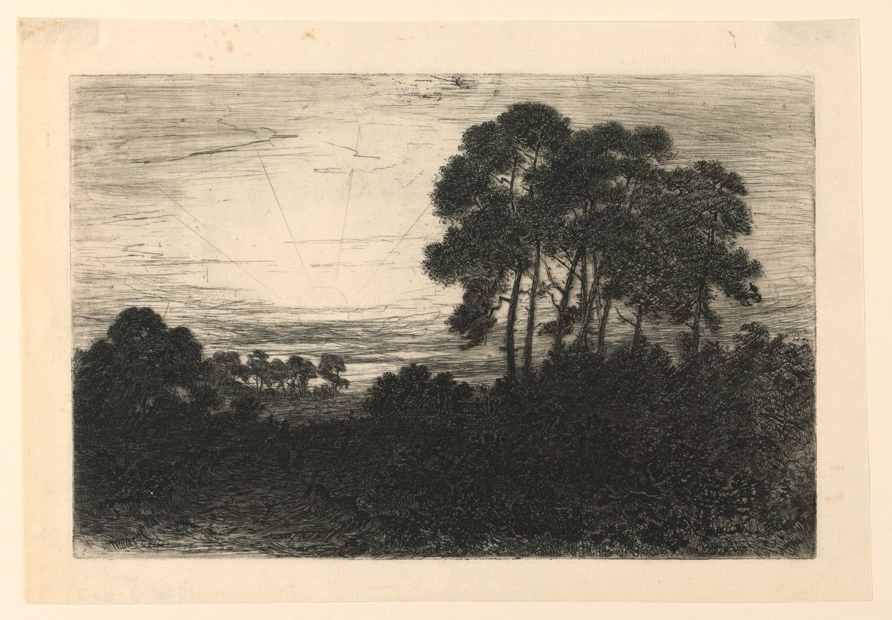 Solnedgång av John Charles Robinson