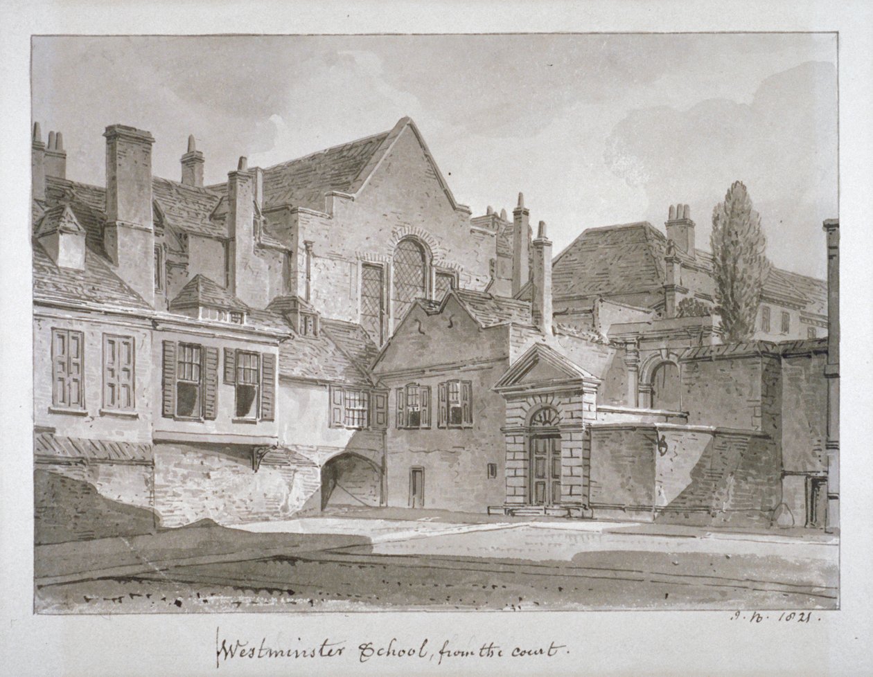 Utsikt över Westminster School i Little Dean