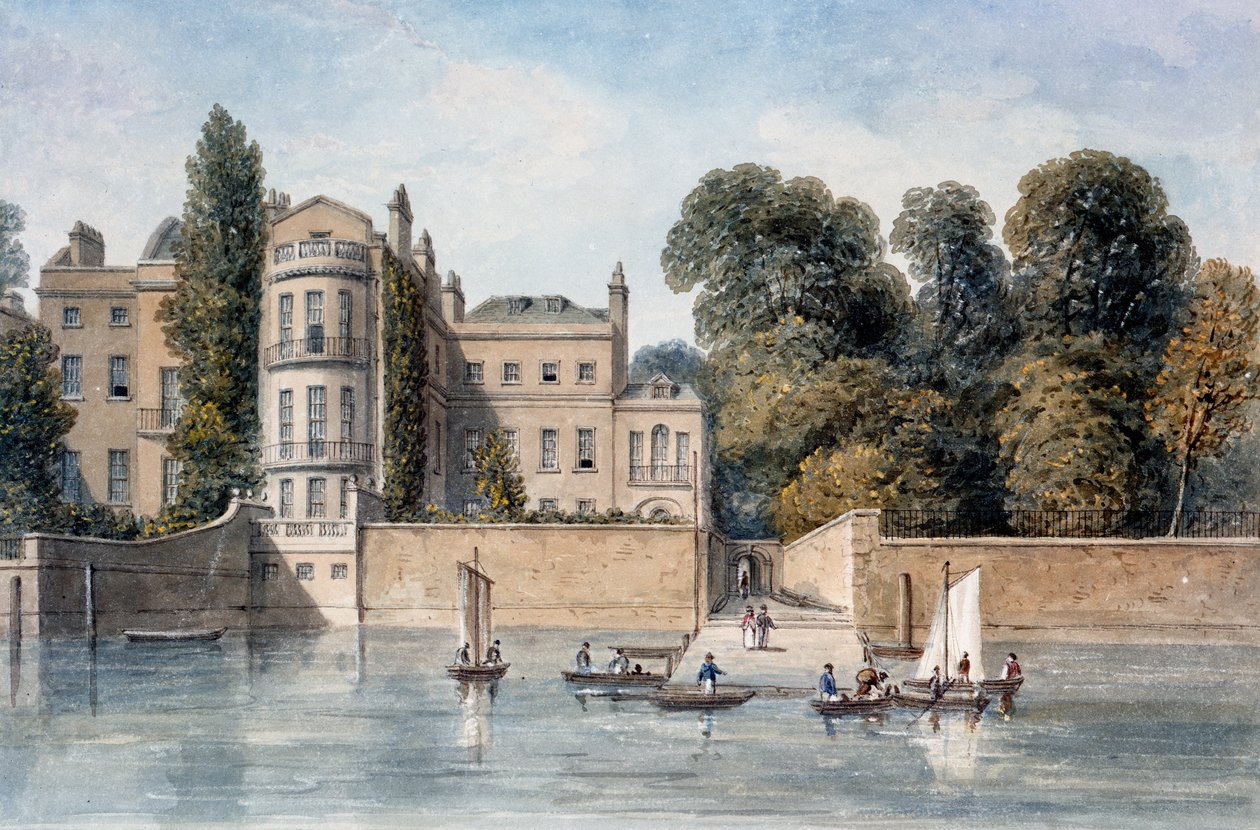 Whitehall trappor av John Chessell Buckler