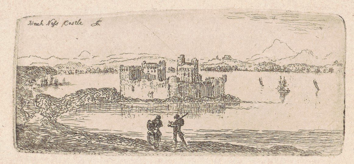 Blackness slott av John Clerk, of Eldin