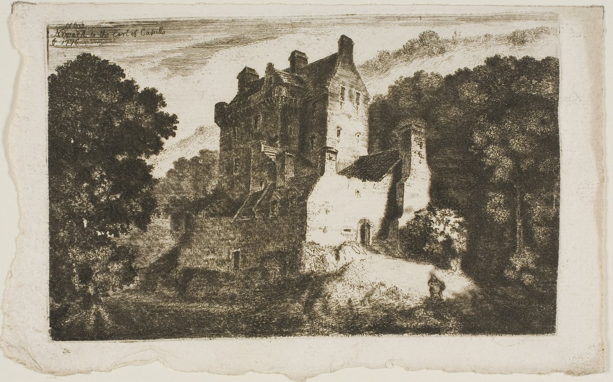 Newark Castle av John Clerk of Eldin