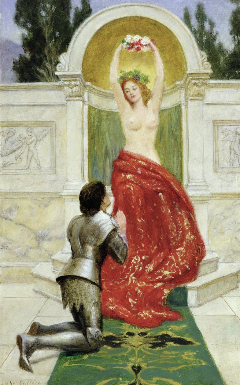 Tannhauser i Venusburg, 1901 (se även 15172) av John Collier