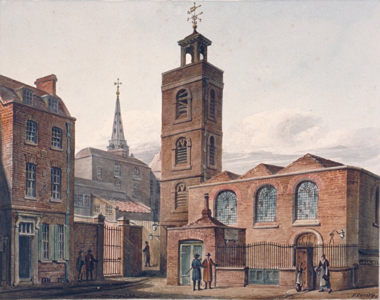 Norrvy av Church of St James, Duke