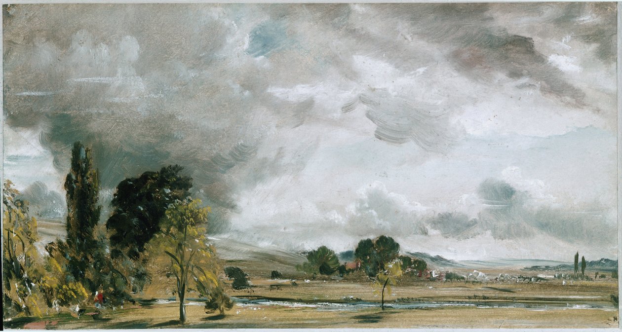 A View at Salisbury, från Library of Archdeacon Fisher