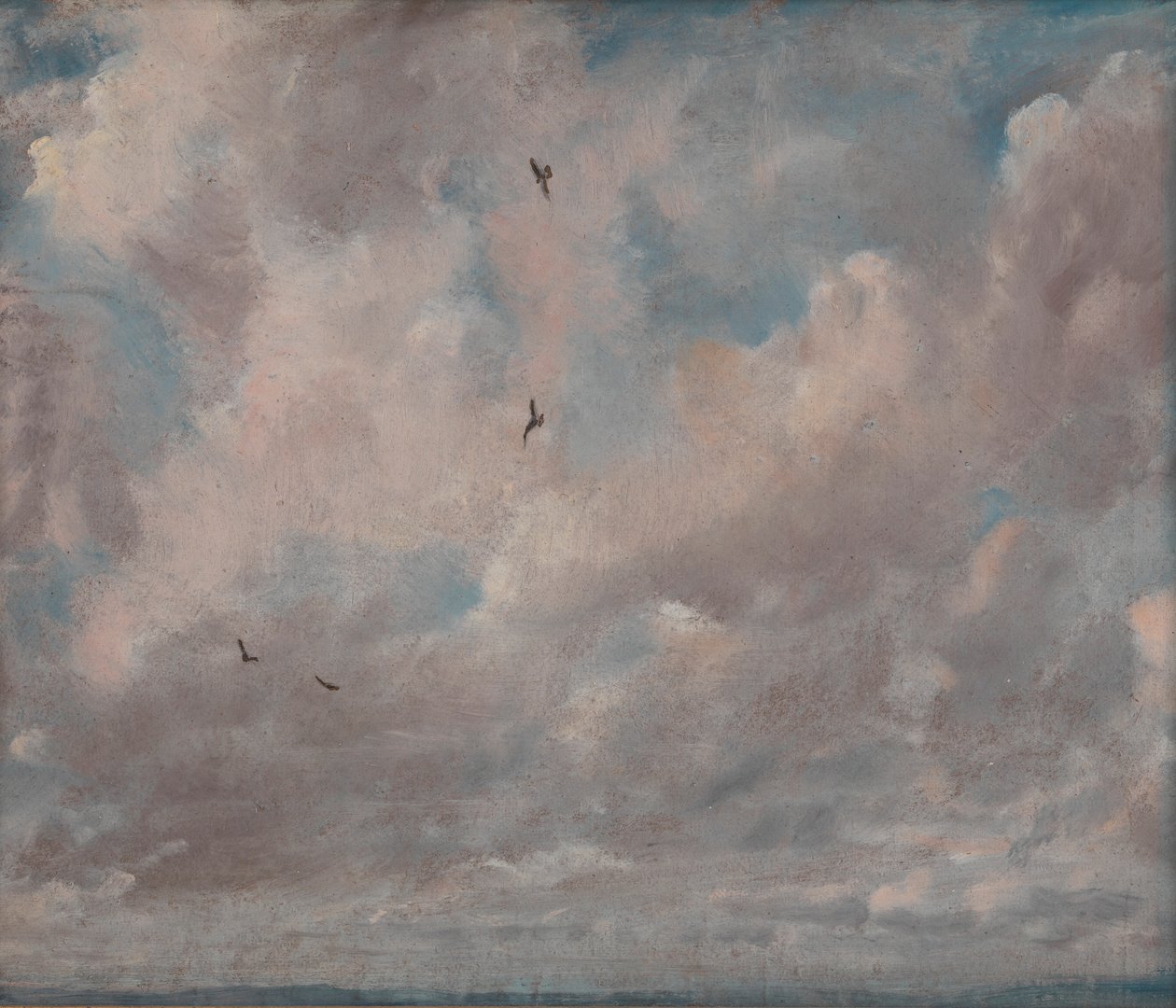 Molnstudie av John Constable