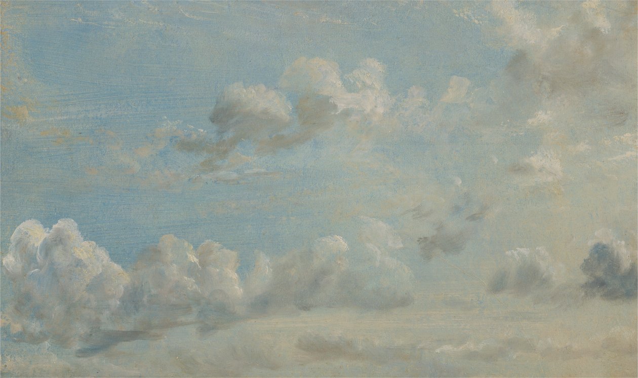 Molnstudie av John Constable