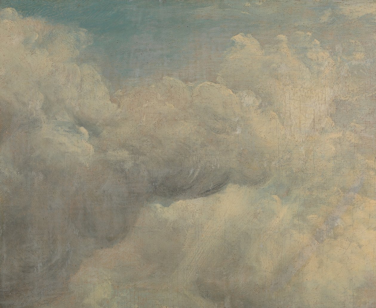Molnstudie, ca. 1821. av John Constable