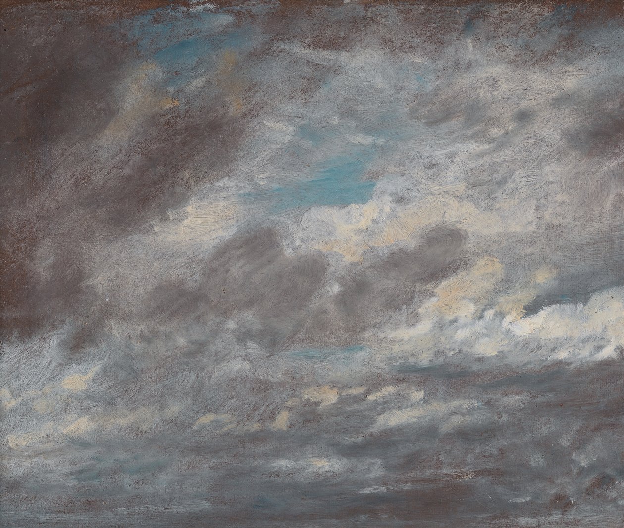 Molnstudie, ca. 1821. av John Constable