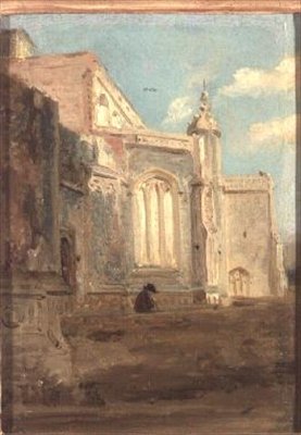 Östra Bergholtskyrkan av John Constable