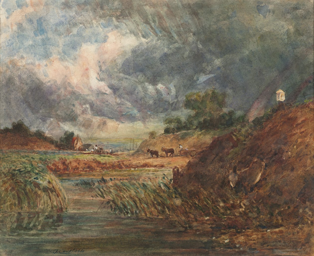 Hampstead Heath av John Constable