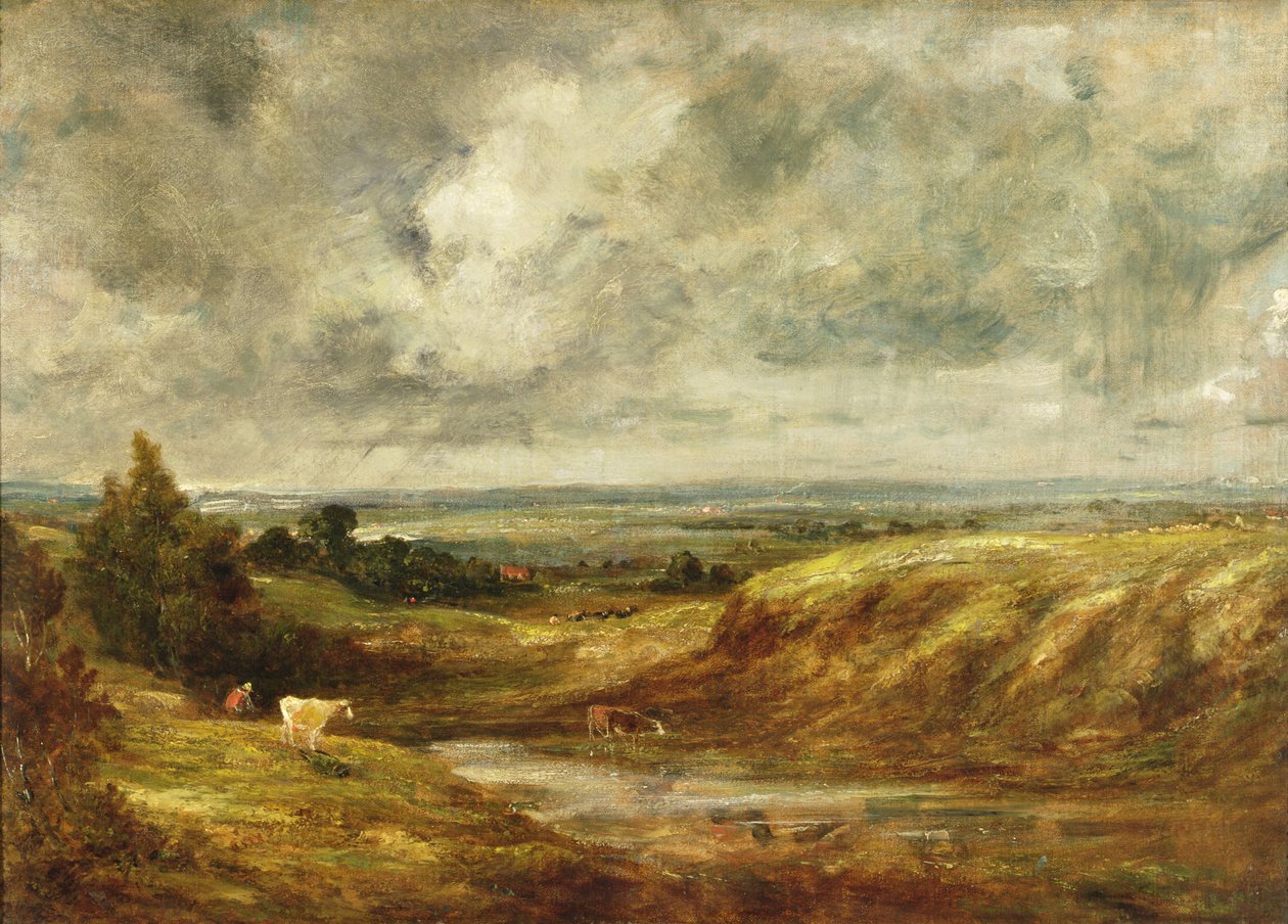 Hampstead Heath, ca 1825-30 av John Constable