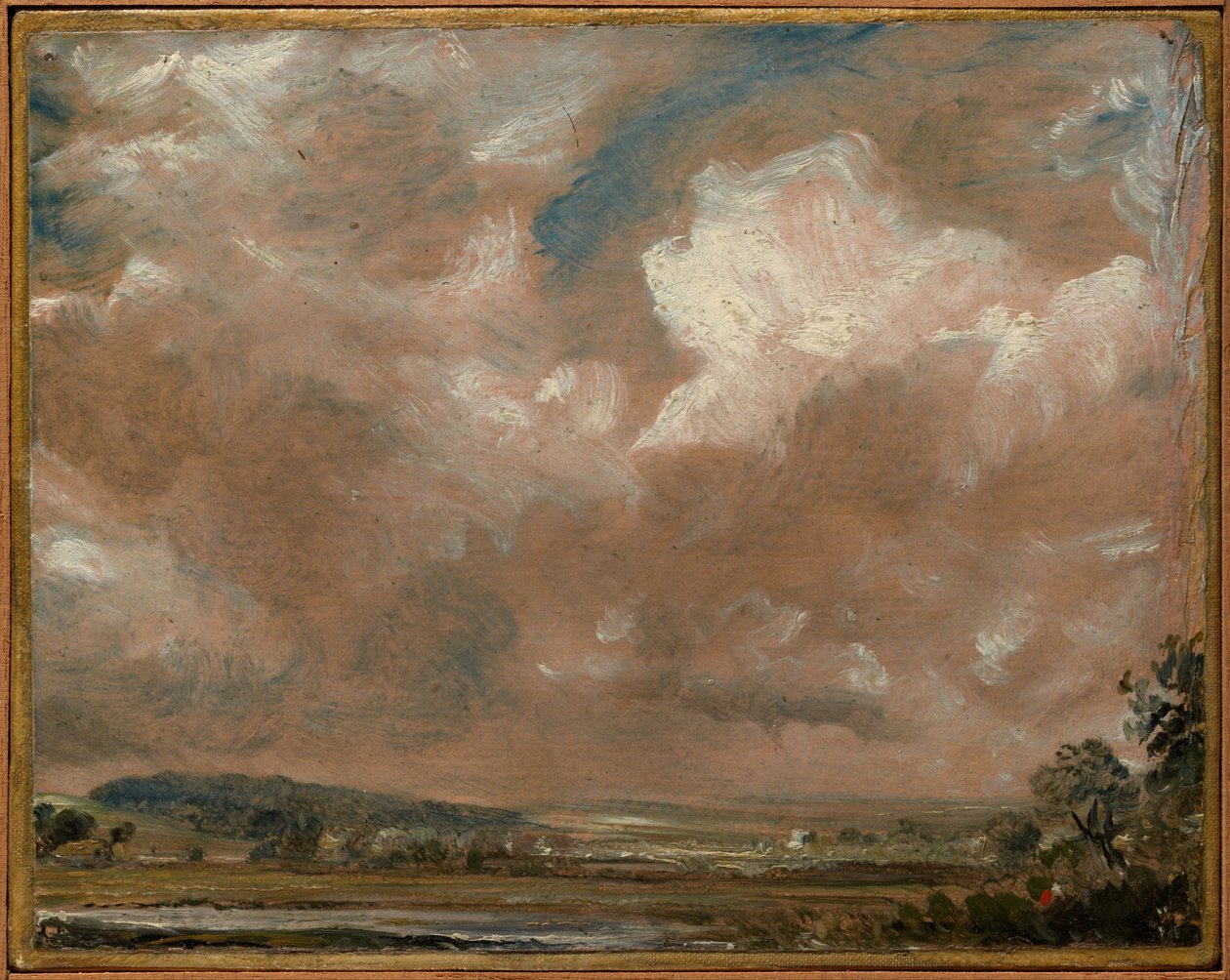 Harnham Ridge, Salisbury av John Constable