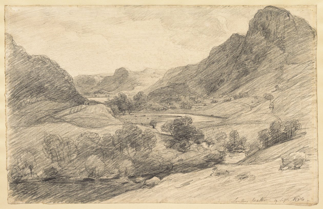 Leathes Water (Thirlmere) av John Constable