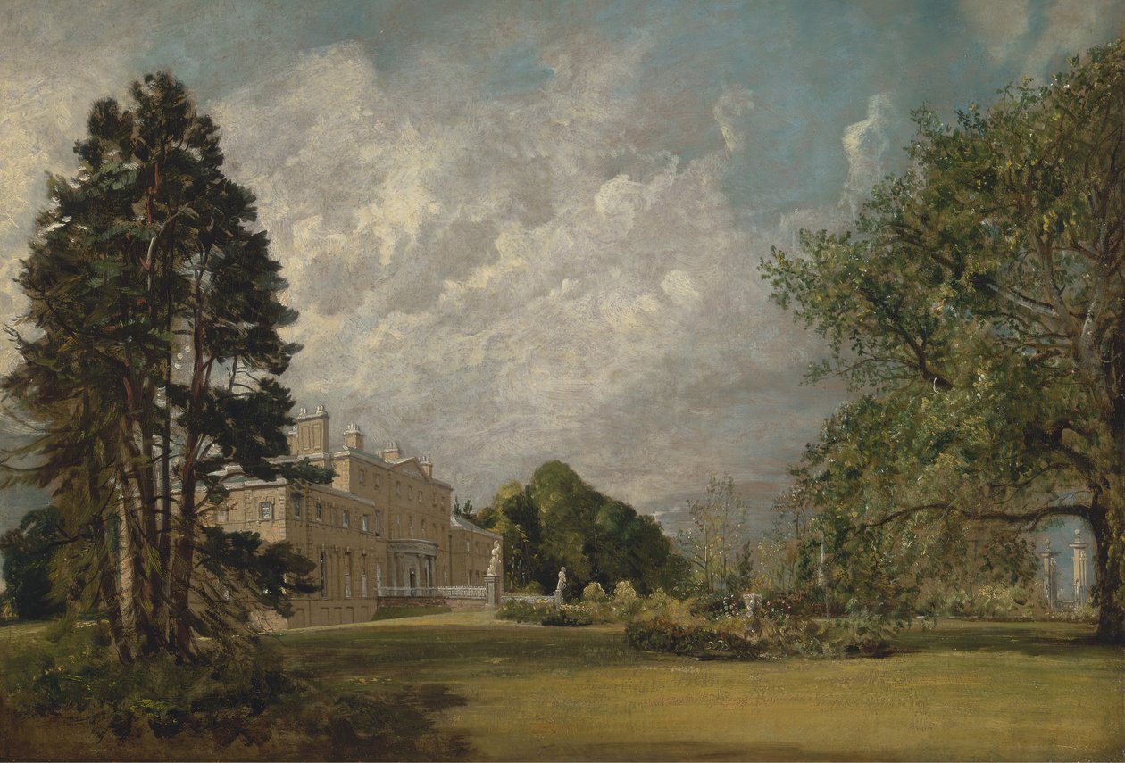 Malvern Hall, Warwickshire, 1820 till 1821. av John Constable