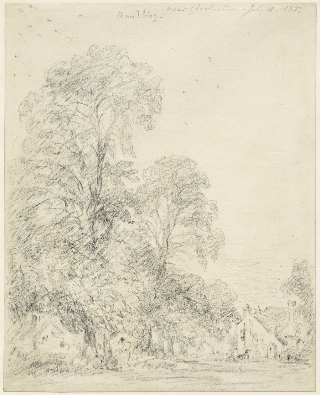 Maudlin, nära Chichester, 18 juli 1835 av John Constable