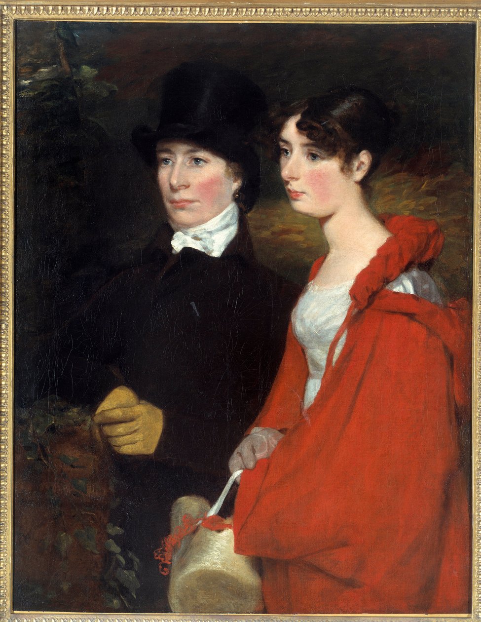 Porträtt av Ann och Mary Constable. Målning av John Constable (1776-1837), cirka 1810-1814. Privat samling. - Porträtt av Ann och Mary Constable. Målning av John Constable (1776-1837), cirka 1810-1814. Privat samling. av John Constable