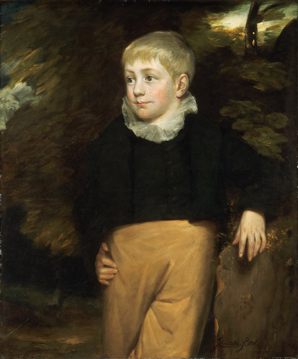 Porträtt av Master Crosby av John Constable