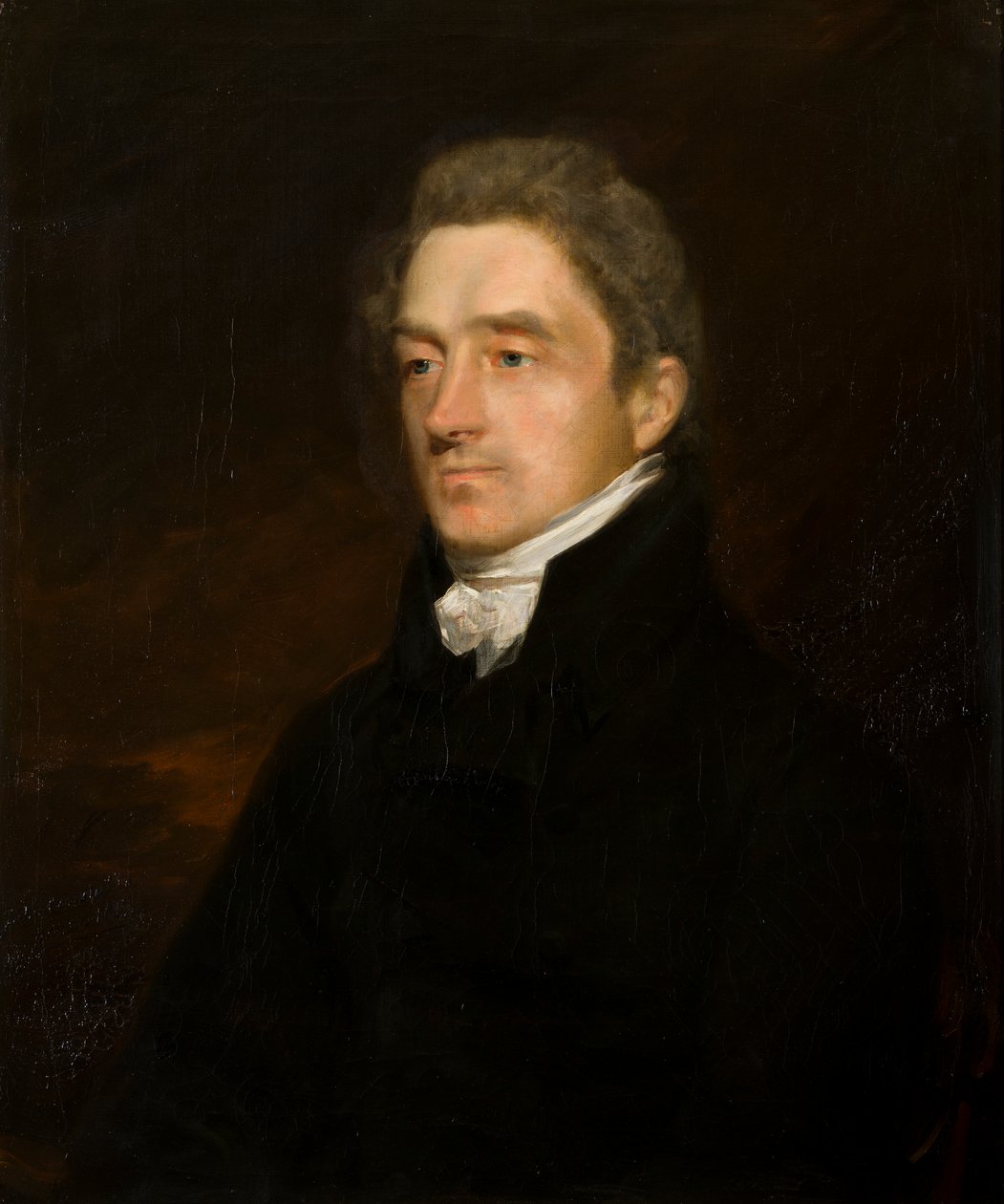 Porträtt av Hon. och pastor George Bridgeman, ca 1800-32 (olja på duk) av John Constable