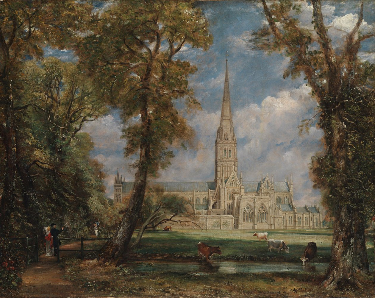 Salisbury Cathedral från Bishop