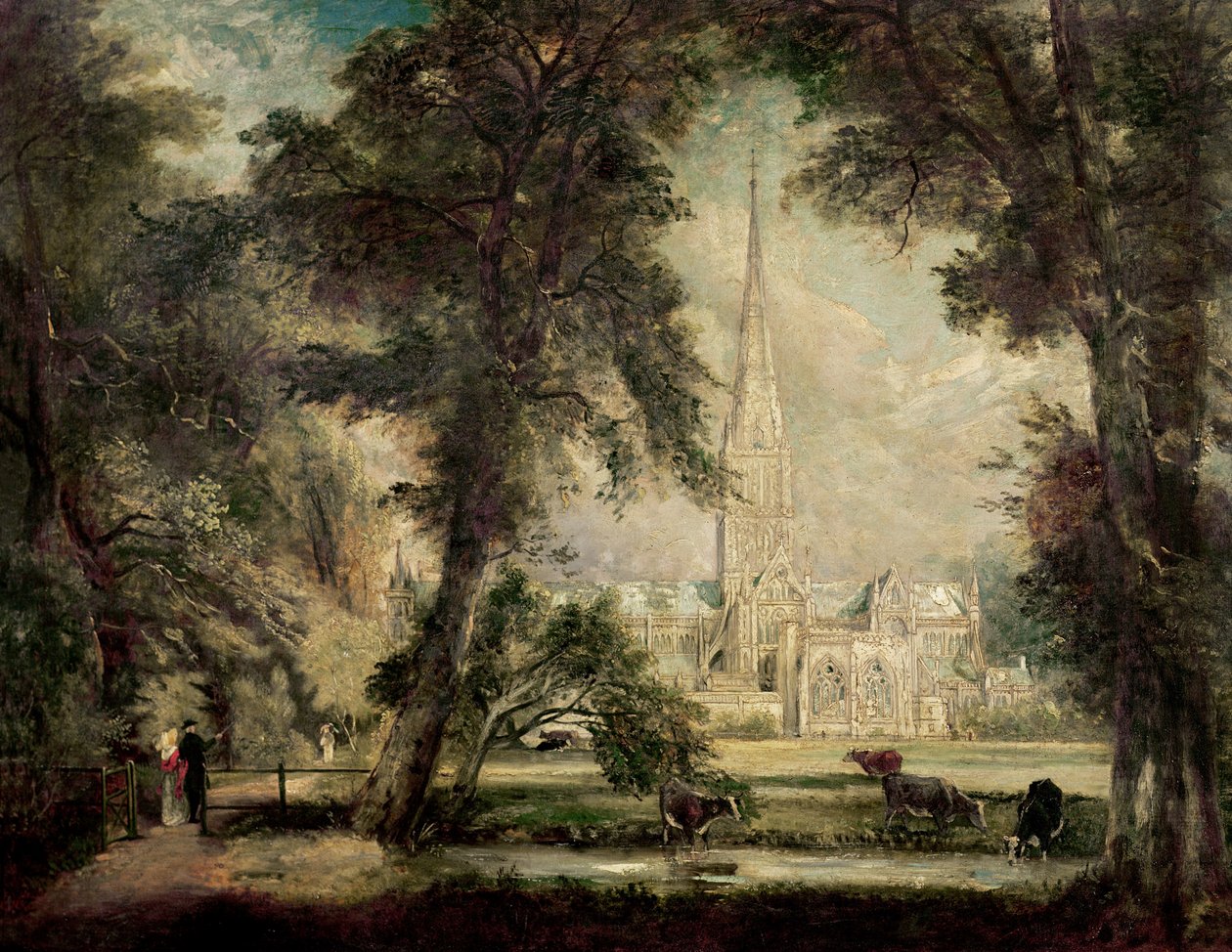 Salisbury Cathedral från Bishop