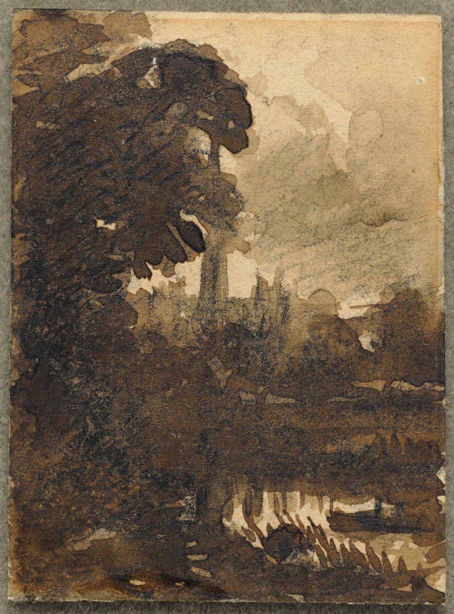 Salisbury Cathedral från nordväst av John Constable