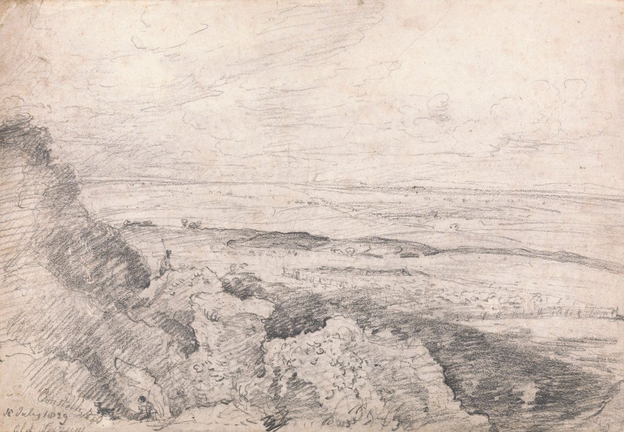 Salisbury Plain från Old Sarum av John Constable