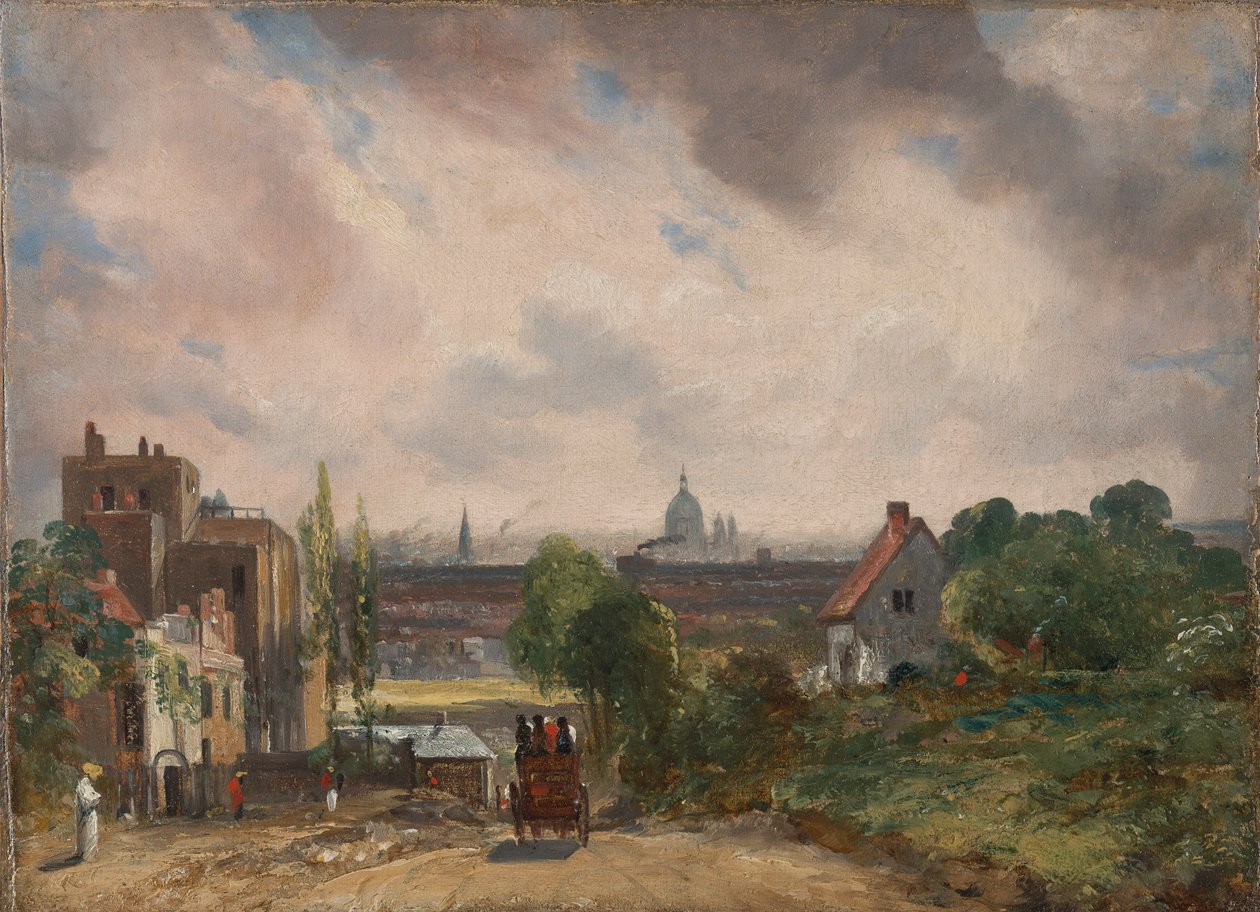 Sir Richard Steeles stuga, Hampstead av John Constable