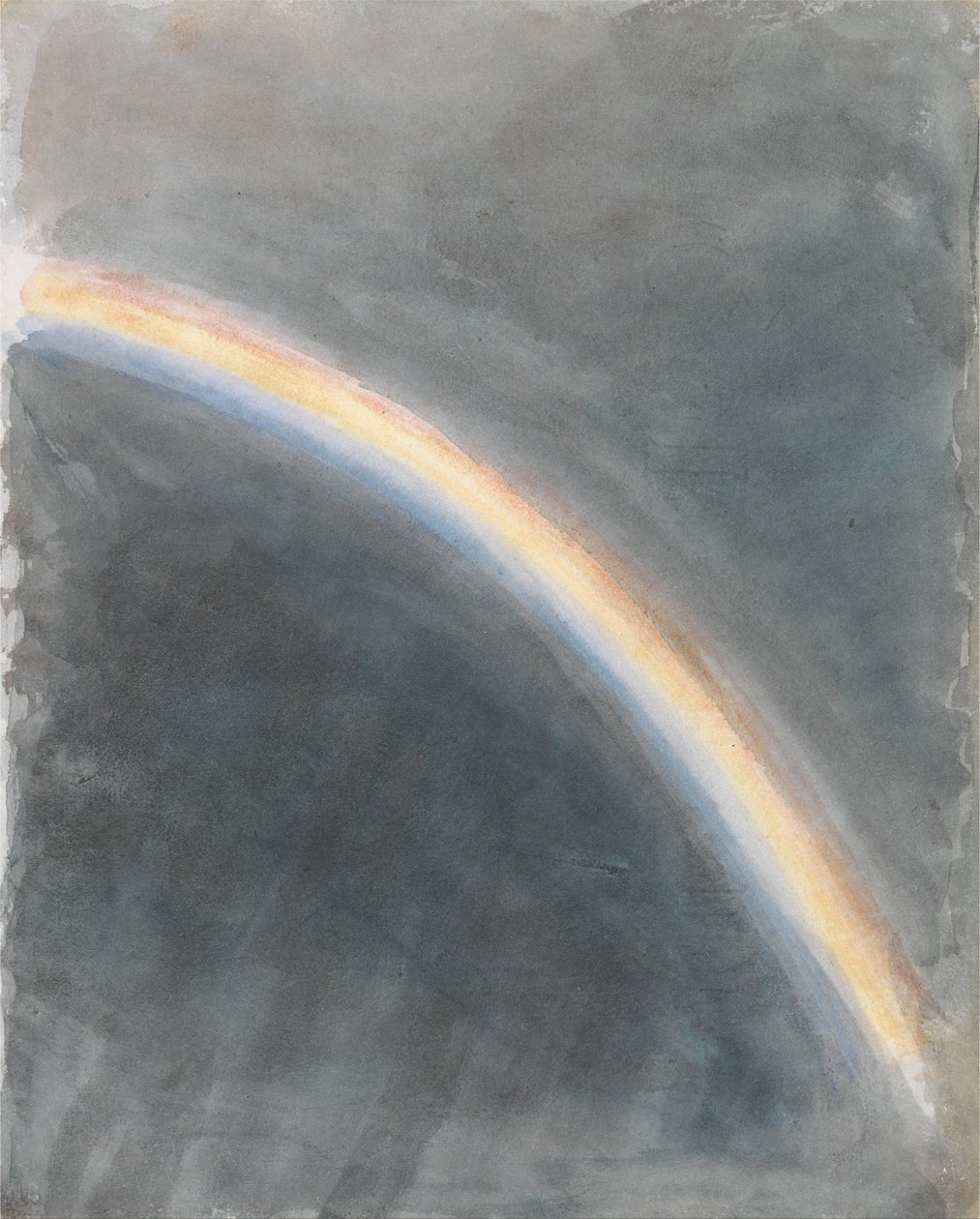 Himmelsstudie med regnbåge av John Constable