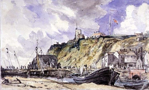 Hamnen, Folkestone av John Constable
