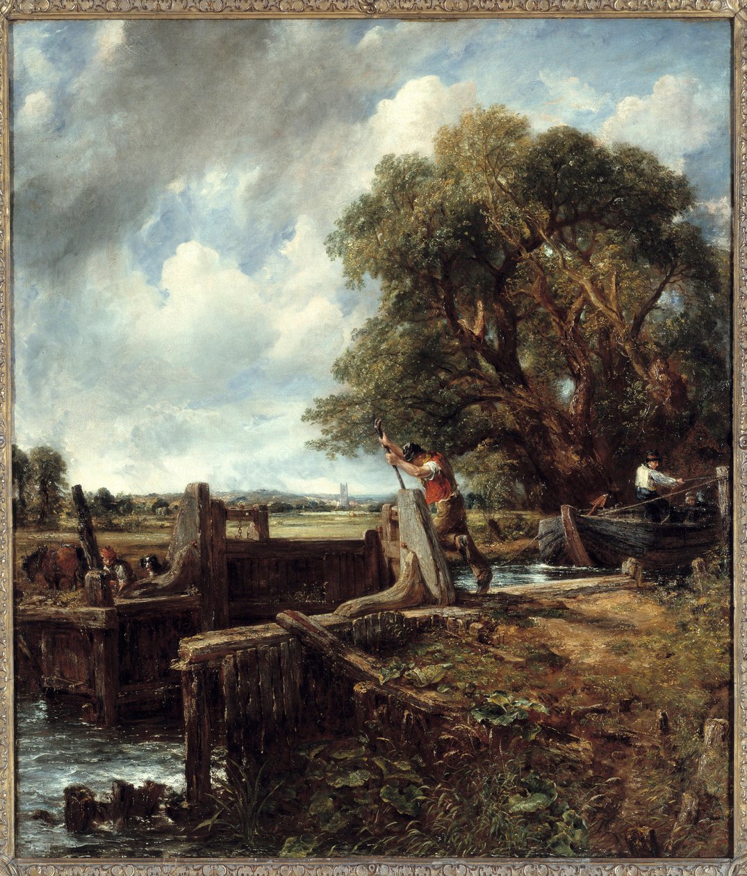 Låset. Målning av John Constable (1776-1837) av John Constable
