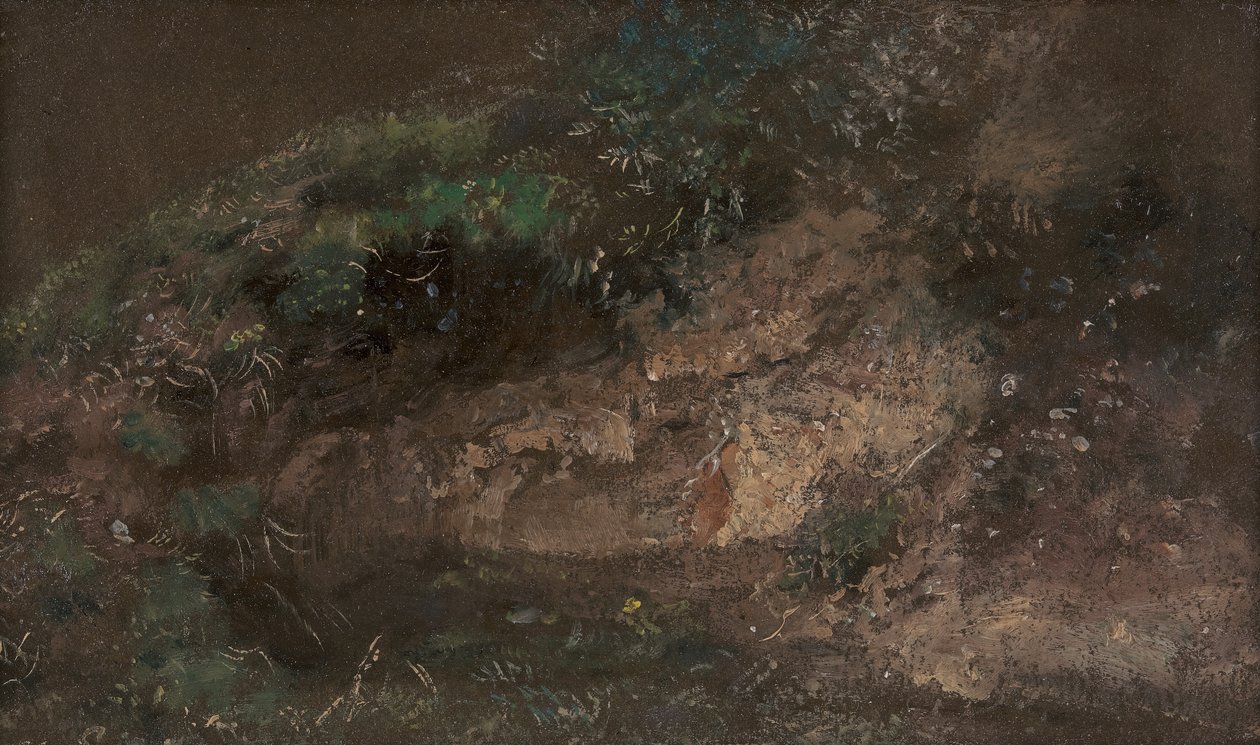 Undervegetation, ca. 1821. av John Constable