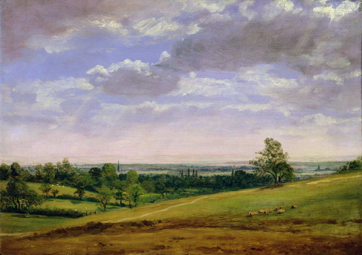 Utsikt från Highgate Hill av John Constable