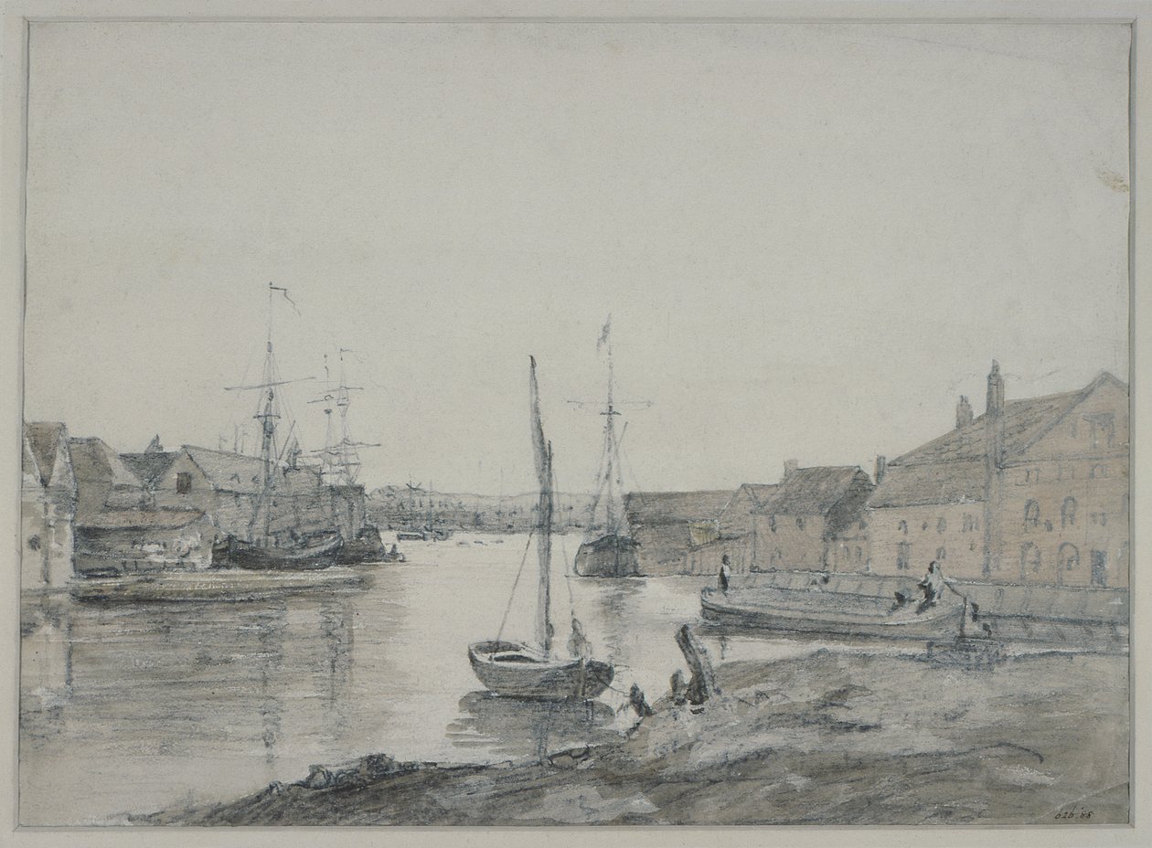 Lager & frakt på Orewell i Ipswich av John Constable