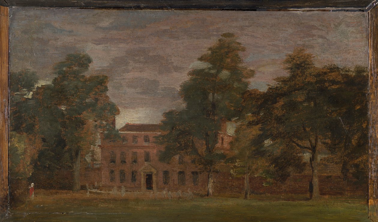 Västra logen, Östra Bergholt av John Constable