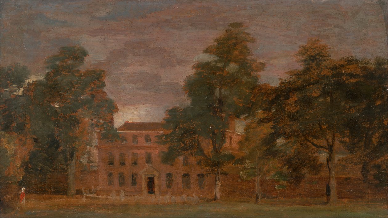 West Lodge, East Bergholt, mellan 1813 och 1816. av John Constable