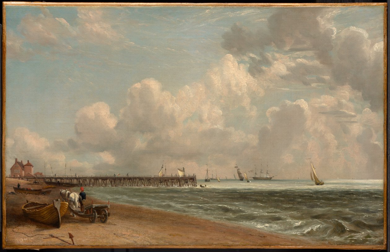 Yarmouths brygga av John Constable