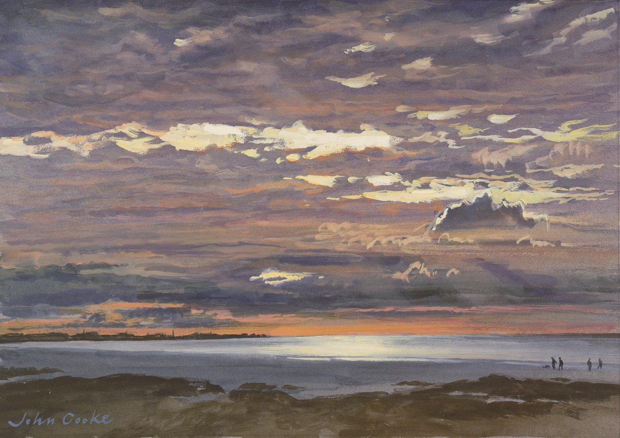 Evening, Ouistreham, 2000 av John Cooke