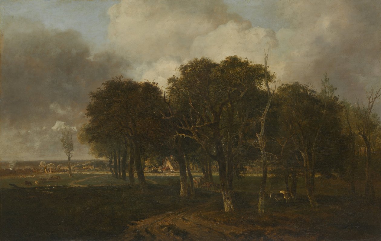 Oboe Common, Norfolk, troligen ca. 1810. av John Crome
